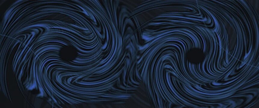 Cinematic widescreen spiral vortex seamless loop