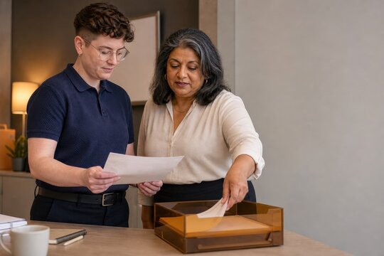 AI Governance Workplace Colleagues Escalating Questionable Output for Review