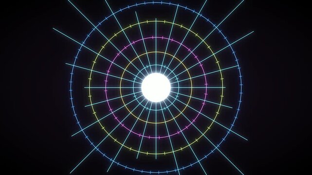 Cosmic Stargate Geometric Multiverse Portal Climax 4K Loop