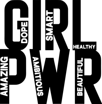 Girl Power Svg, Girls Rule the world Svg, Woman Up Svg
