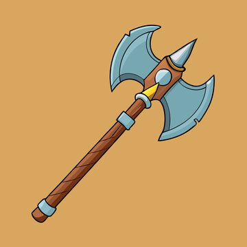 Battle axe. 