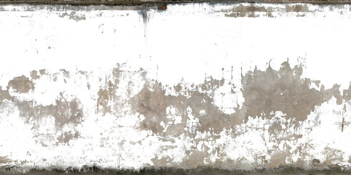 Damaged Plaster and Exposed Wall Decal Texture Overlay Masked PNG transparent background