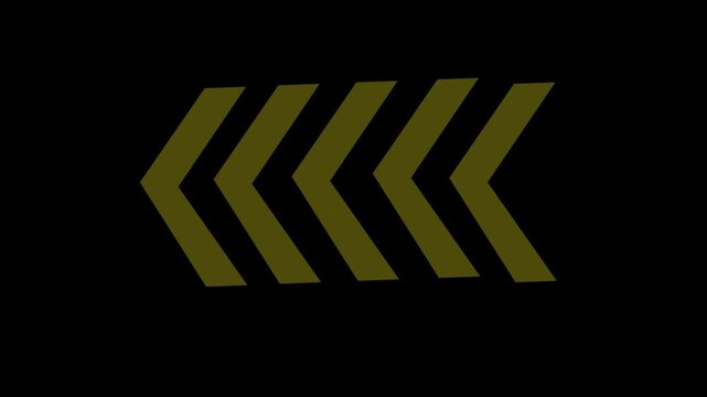 Swiping Arrows Animation With Directional Movement Navigation Gesture Motion Graphics Dynamic Vector Elements