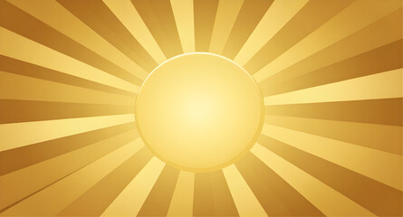 Fototapeta premium Sun, sunrise, desert, warm yellow gradient, golden glow, bright sunshine, desert warmth, golden sky backdrop, radiant light effect, soft color transition, vivid yellow rays, warm light background, glo
