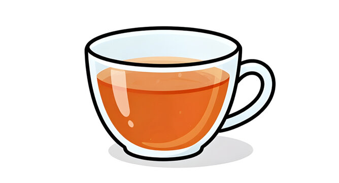 Tea, cup, glass, mug, beverage, hot-drink, glass-tea-cup, herbal-tea, black-tea, green-tea, amber-liquid, hot-beverage, transparent-glass, cozy-drink, cafe-illustration