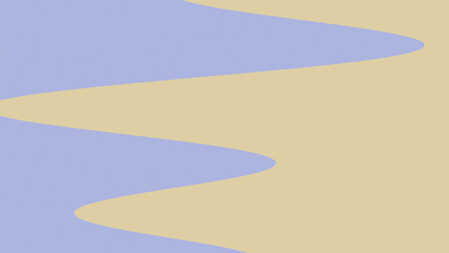 Soft lavender and warm ochre shapes flow across a spacious abstract field, creating a playful yet soothing visual suitable for contemporary branding, packaging, and digital design.