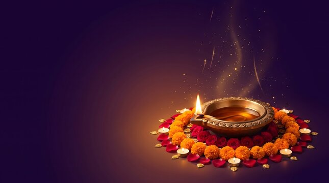 Celebrating the festival of lights diwali's radiant glow brings joy prosperity and a warm spirit to all who partake in its traditions