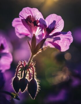 Makro Geranie