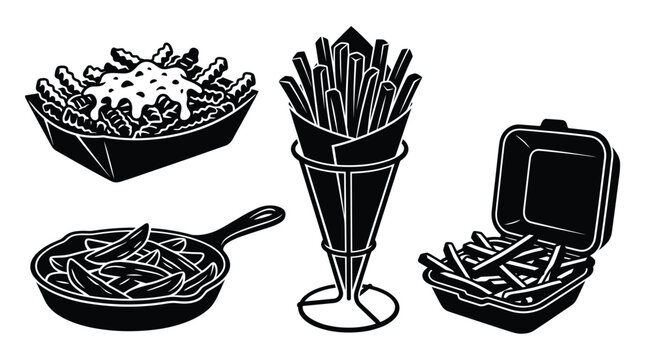 Set of Kitchen Utensils and Tools Vector Illustration with Wooden Sticks, Toothpicks, Glass, Bamboo Accessories and Colorful Party Snack Elements Isolated on White Background