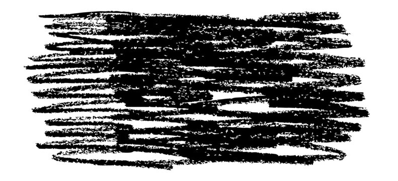 Hatch pencil line texture, crayon scribble stroke pattern