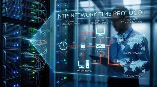 Global Network Synchronization With Network Time Protocol Server Room Technology