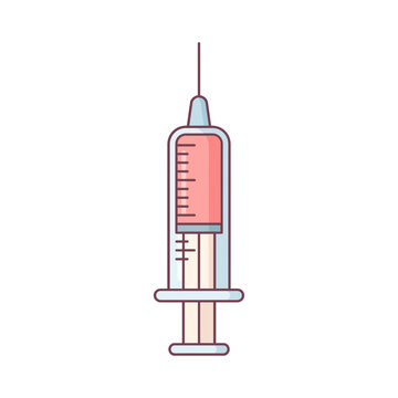 syringe with needle