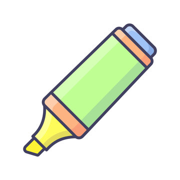 green marker pen