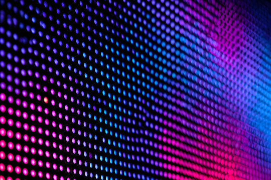 LED screen texture abstract background (close up)