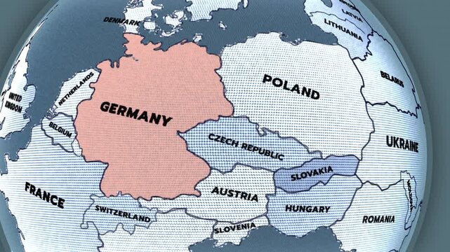 a world map of Germany, Germany map, Europe map, european countries,