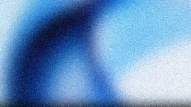 Abstract grainy gradient background with blue and white tones features soft noise texture for artistic projects and modern digital design overlays creating aesthetic visual depth for web.