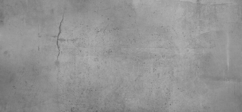 Grey textured concrete wall background