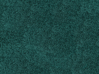 Green, Detailed textile carpet texture background showing woven plush fabric fibers pattern structure for interior design backdrop material © Ian