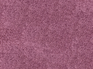 Pink, Detailed textile carpet texture background showing woven plush fabric fibers pattern structure for interior design backdrop material © Ian
