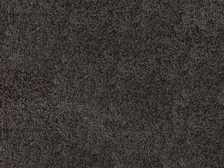 Black, Detailed textile carpet texture background showing woven plush fabric fibers pattern structure for interior design backdrop material © Ian