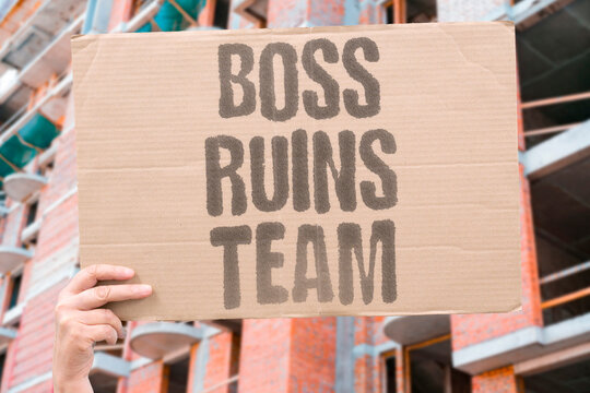 "Boss Ruins Team" Excessive kindness destroys workplace morale. TOXIC. MANAGEMENT. BURNOUT. RESENTMENT. CULTURE.