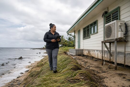 Climate Risk Insurance Assessment with coastal clinic flood exposure