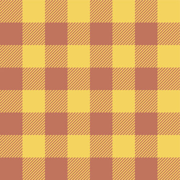 Gingham seamless patterns, Christmas doodle check and grid seamless vector pattern