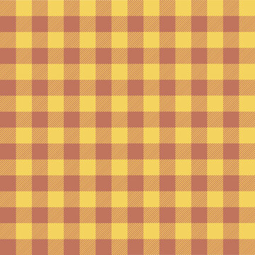 Gingham seamless patterns, Christmas doodle check and grid seamless vector pattern