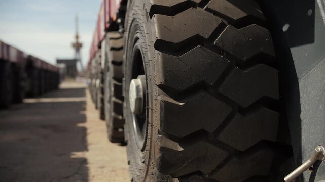 Heavy duty wheels on self propelled modular transporter