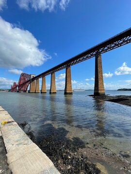 Forth Rail Bridge over the Firth of Forth Scotland