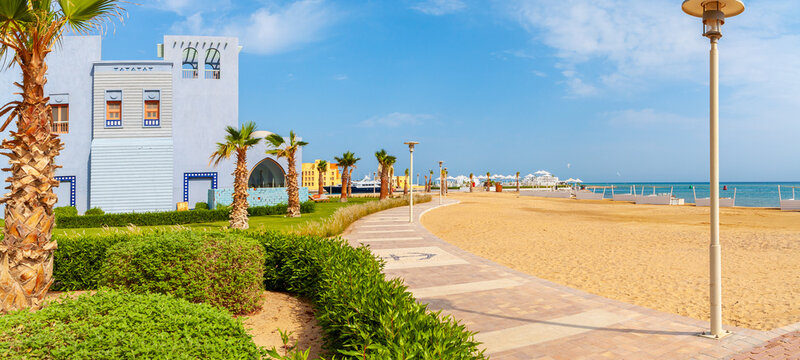 El Gouna town coastal area. Egypt