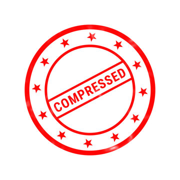 Red consigned rubber stamp on white background, vintage grunge consignment seal, circular business ink stamp with stars