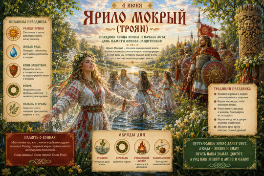 Yarilo Mokry Slavic Summer Festival With Water Rituals Warriors and Folk Traditions