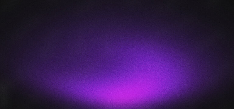 Ultraviolet neon light glow on dark background, purple stage spotlight effect with soft grainy texture, vibrant violet lens flare for night club posters, neon magenta gradient light leak.