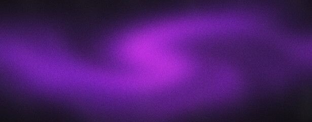 Purple ethereal smoke on black background. Abstract violet light wave with soft glowing texture. Vibrant neon magenta mist for cinematic overlays. Dark mysterious fog for creative web design.