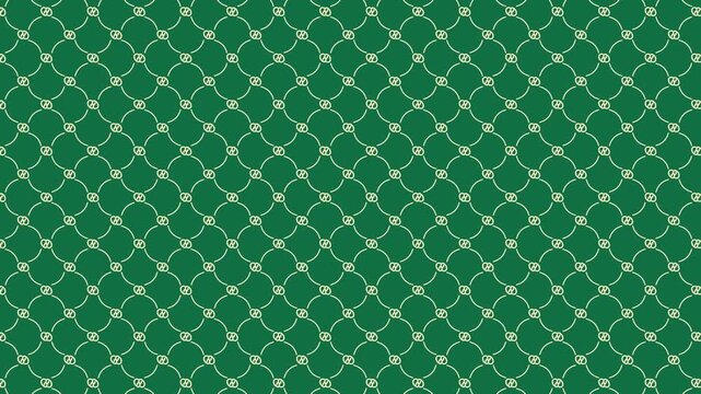 Elegant green background with luxury golden geometric grid pattern, perfect for festive celebration banner or luxury birthday backdrop