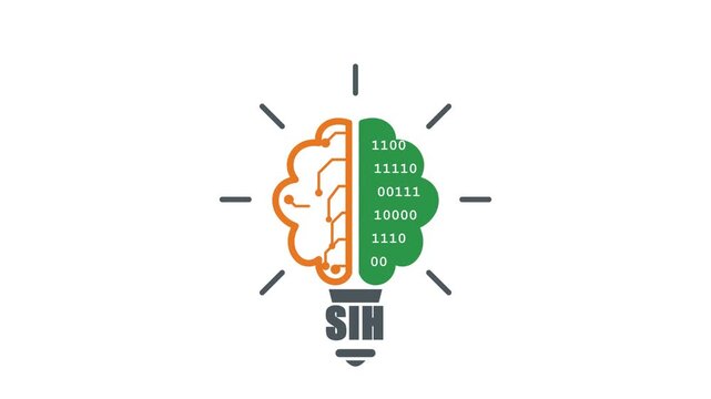 Brain Light Bulb Logo for Artificial Intelligence and Creative Technology Solutions