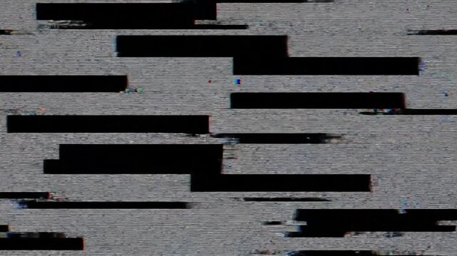 Digital Glitch Art Movement Showcasing Abstract Data Corruption Visuals