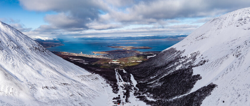 Ushuaia vista desde Martial