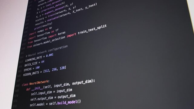 Man work with chatbot AI online, connecting with AI and using a chat bot. IT engineer software developer programmer interact with chat bot, making writing code. Typing on laptop keyboard close-up. 
