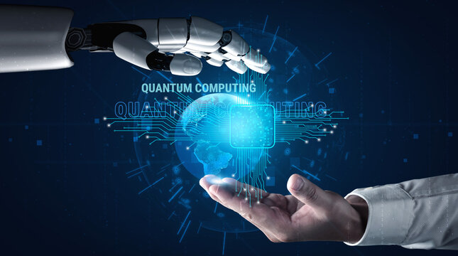 The future of global high-performance computing with quantum technology and AI. This AI innovation in computing will solve complex problems. Motif