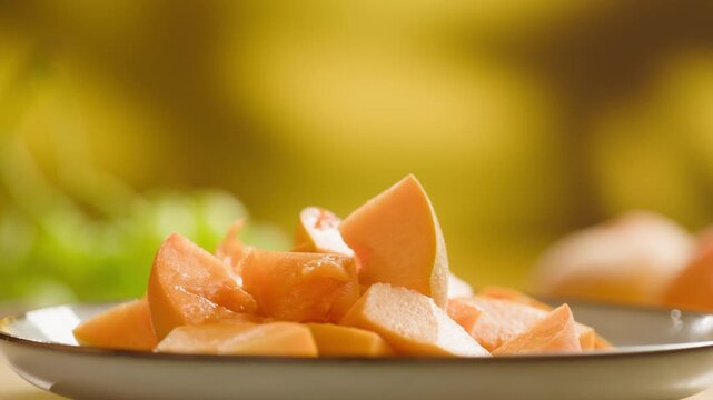 Fresh ripe apricots, peach and nectarine isolated on a white background. Colorful summer stone fruits with natural texture, healthy organic food, vegan nutrition, fresh harvest, juicy seasonal produce