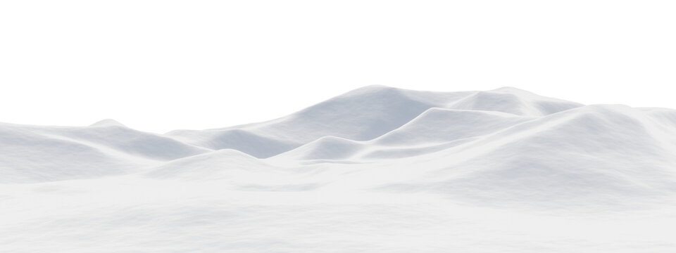 White snow mountain peak. Snowy landscape