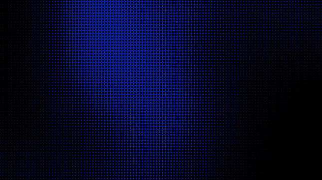 Dark Blue Abstract Digital Dot Background with Subtle Glow for Technology, Business and Modern Design