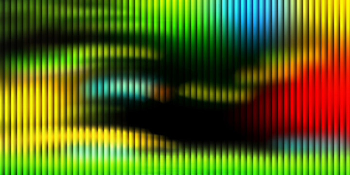 Straight vertical rainbow colored lines pattern background with creative blur and shadow details.