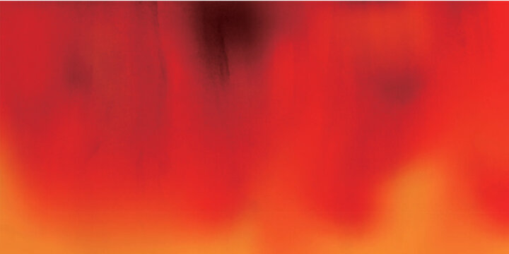 Abstract Red and Orange Blurred Gradient Background