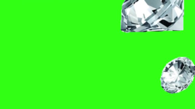 falling crystal diamonds motion animation