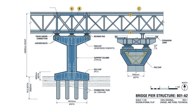 Industrial Bridge Engineering Blueprint