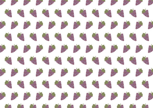 Grape Motif Decorative Pattern