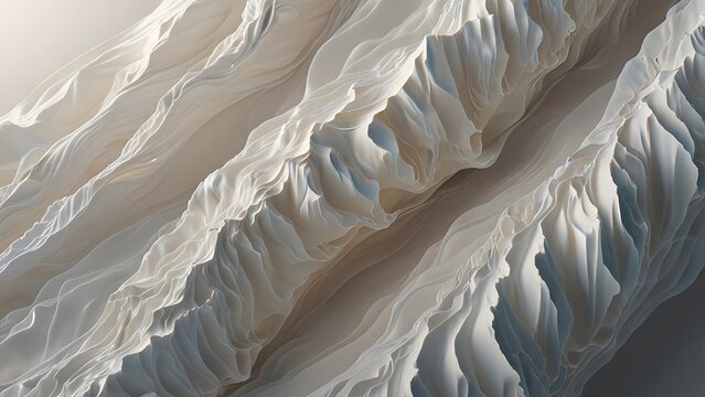 Abstract white desert sand dune ridges landscape texture stock photo